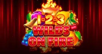 1-2-3 Wilds on Fire game tile