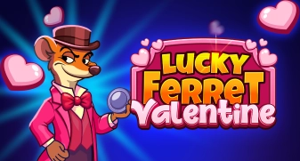 Lucky Ferret Valentine game tile