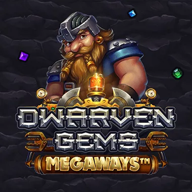 Dwarven Gems Megaways game tile