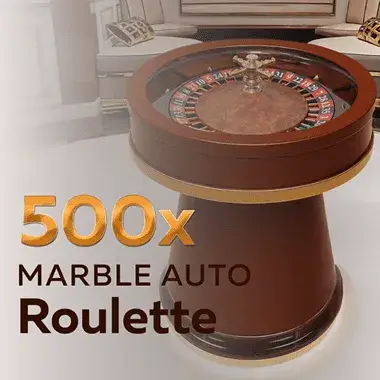 500x Marble Auto Roulettе game tile