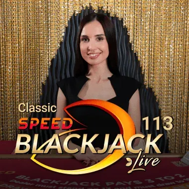 Classic Speed Blackjack 113 game tile