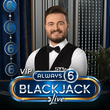 VIP Always 6 Blackjack 2 game tile
