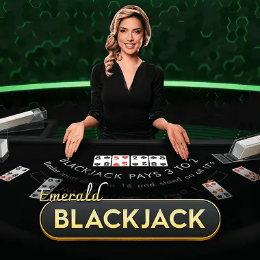 Emerald Blackjack game tile