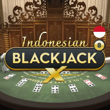 Indonesian BlackjackX 8 game tile