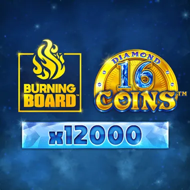 16 Coins Diamond Burning Board game tile