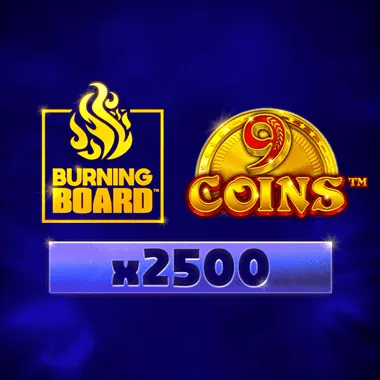 9 Coins Burning Board game tile