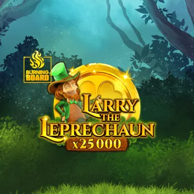 Larry the Leprechaun Burning Board game tile