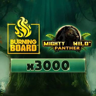 Mighty Wild: Panther Burning Board game tile