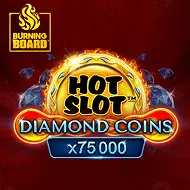Hot Slot Diamond Coins Burning Board