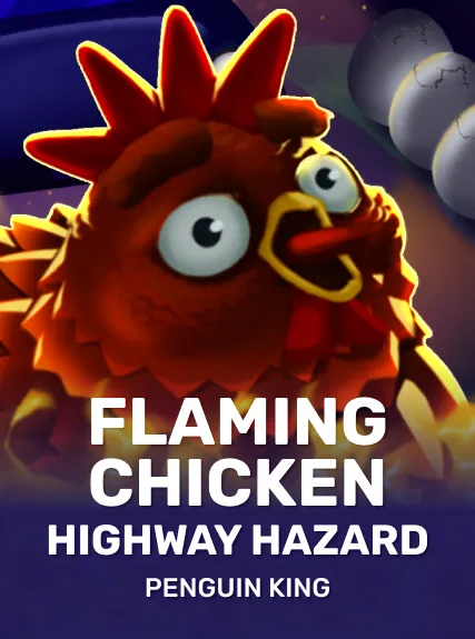 Flaming Chicken: Highway Hazard game tile