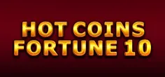 Hot Coins Fortune 10 game tile