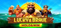 Lucky & Brave Hold And Win game tile