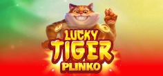 Lucky Tiger Plinko game tile