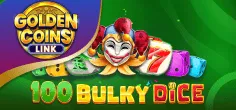 100 Bulky Dice Golden Coins Link game tile