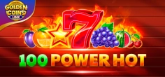 100 Power Hot Golden Coins Link game tile