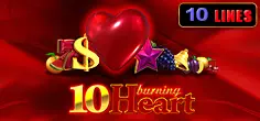 10 Burning Heart game tile