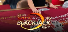 Classic Speed Blackjack 16 game tile