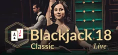 Blackjack Classic 18 game tile