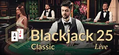 Blackjack Classic 25 game tile