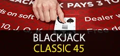 Blackjack Classic 45 game tile