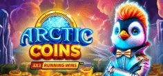 Arctic Coins: Running Wins game tile