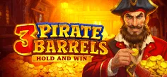 3 Pirate Barrels: Hold and Win game tile