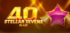 40 Stellar Sevens Blaze game tile