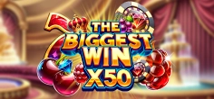 The Biggest Win x50 game tile