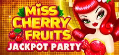 Miss Cherry Fruits Jackpot party game tile