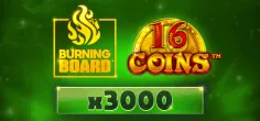 16 Coins Burning Board game tile