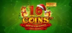 16 Coins Grand Gold Edition Santa's Jackpots game tile