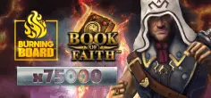 Book of Faith Burning Board game tile
