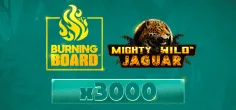 Mighty Wild: Jaguar Burning Board game tile