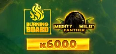 Mighty Wild: Panther Gold Burning Board game tile