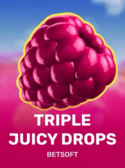 Triple Juicy Drops game tile