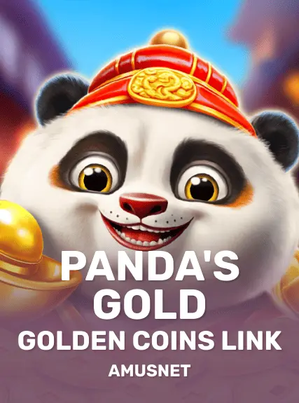 Panda's Gold Golden Coins Link game tile