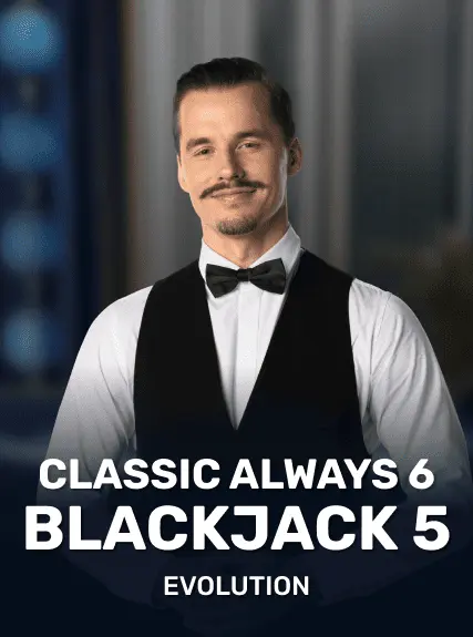 Classic Always 6 Blackjack 5 game tile