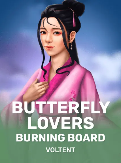 Butterfly Lovers Burning Board game tile