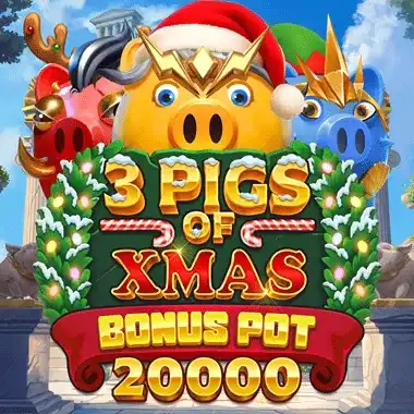 3 Pigs of Xmas Bonus Pot 20,000 game tile