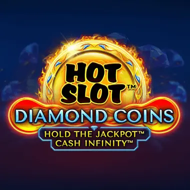 Hot Slot: Diamond Coins game tile