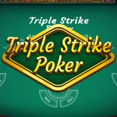 Triple Strike Poker game tile
