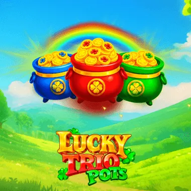 Lucky Trio Pots Hold and Win game tile