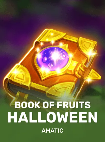 Book of Fruits Halloween game tile