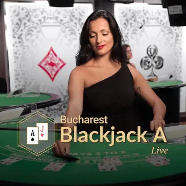 Bucharest Blackjack A game tile