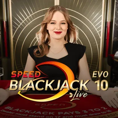 Evo Speed Blackjack 10 game tile