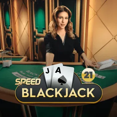 Speed Blackjack 21 game tile
