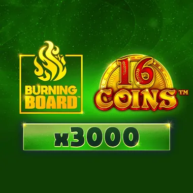 16 Coins Burning Board game tile