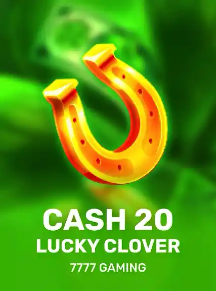 Cash 20 Lucky Clover game tile