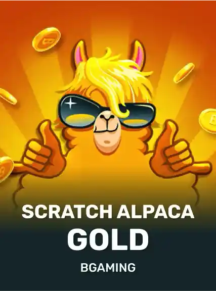 Scratch Alpaca Gold game tile