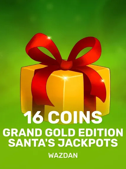 16 Coins Grand Gold Edition Santa's Jackpots game tile